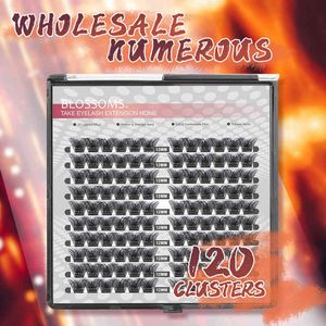 Valse wimpers MUSELASH Clusterwimpers Individuele wimpers Gesegmenteerde wimpers D Krul 120 Clusters DIY Wimperverlenging 3 D Valse wimpers T220831