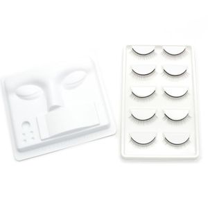 Valse Wimpers Practice wimpers met Mannequin Head Kit voor Lash Extension Bulk Full Strip Training Model Make-up Supplies