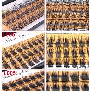 False wimpers QSTY 3DFLUFFY Single Cluster Lashes Premade Volume Fans Individuele wimper gesegmenteerd Natuurlijke nep voor ooguitbreiding 230530