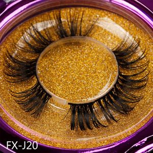 Faux-cils en Fiber de soie, petit groupe, naturel, vaporeux, moelleux, greffage, maquillage, Extension de cils