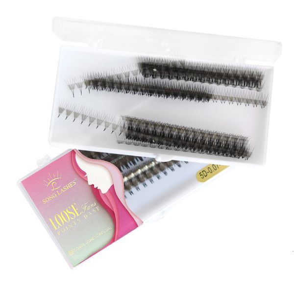 Pestañas postizas Song Lashes Ultra Speed Fans prefabricados Pestañas postizas CD Curls Pure Darker Black Herramientas de maquillaje Cosmético de alta calidad 230822