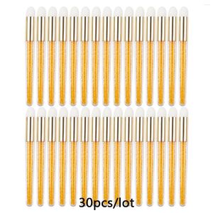 Faux cils TDANCE 30pcs brosse de nettoyage de cils professionnelle brosses de nez point noir multi-fonction maquillage cils nettoyant extension