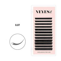 Fneyelashes Veyes Inc Individual Eyelash S Silk Black Lathes 820 mm Veyelash Professional