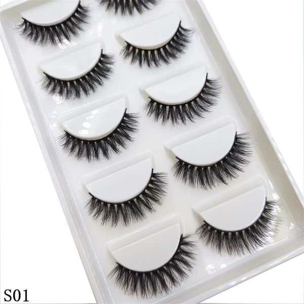 Faux cils VIP sur mesure 100/200/300 boîtes cils naturels épais faux cils vison cils doux faux cils vaporeux maquillage Cilios 231202