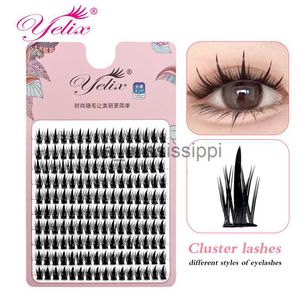 Valse wimpers Yelix 160 clusters anime wimpers Cosplay wimperclusters piekerige Japanse make-up spikes wimpers strengen wimper x0830