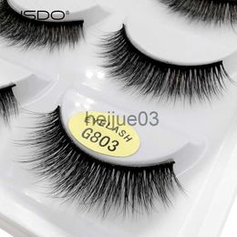 Faux Cils YSDO 35 Paires 3D Mink EyeLashes Cheveux Naturels False EyeLashes Long 100 Dramatic Eye MakeupFake Lashes Fluffy Cilios Lashes G803 x0630