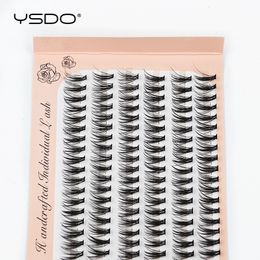 Valse Wimpers YSDO 6 Rijen 120 Bundels Individuele Wimpers Natuurlijke Volume Faux Mink Wimper Extension 102030D Cluster Oogmake-up 230627