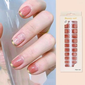 Faux ongles 1 ensemble faux quantité suffisante motif Unique ABS artificiel portable coeur manucure conseils bricolage Nail Art beauté fournitures