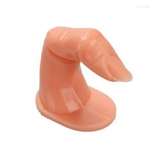Valse nagels 1 stc plastic model nagelvingers oefenen training kunsttips display tool nep nep