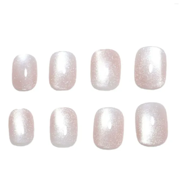 Faux ongles 30pcs rose flash faux charmant confortable à porter la manucure pour faire du shopping des rencontres de voyage