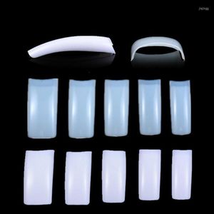 Faux Ongles 500pcs Conseils Avec 10 Tailles French Full Nail Art Gel Acrylique Artificiel UV Manucure Design Set DIY Outil