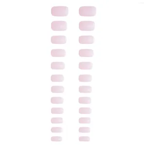 Kunstnagels Helder roze Helder oppervlak Volledige dekking Eenvoudig aan te brengen Kunstnageltips voor professionele kunstsalonbenodigdheden