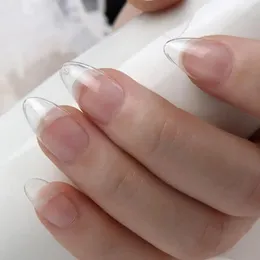 Kunstnagels Handig Korte Veelzijdige manicure Innovatief Modieus Amandelmode Duurzaam Ultradunne volledige nagel van hoge kwaliteit