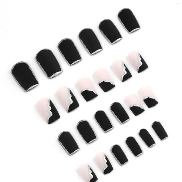 Faux Ongles Darkness Series Faux Super Durable Et Ne Se Divisant Jamais Cadeau Parfait Pour Femme Sœur