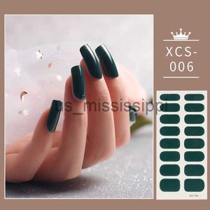 Faux Nails Factory Supply Haute Qualité Longue Durée Nail Autocollants 100 Réel Vernis À Ongles Autocollant Professionnel x0826