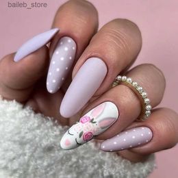 Valse nagels Franse valse teen nagels witte rand ontwerp ins eenvoudige kunstmatige teen nagels patch draagbare verwijderbare Koreaanse pers op teennagels 24 stks y240419