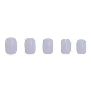 Faux ongles brillant gris bleu écologique non toxique matériau sûr ongles pour femmes manucure bricolage art