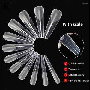 Kunstnagels Matte Quick Building Nail Mold Tip Full Cover Dual Forms Gel Extension Upper Top Tips Manicure Tools
