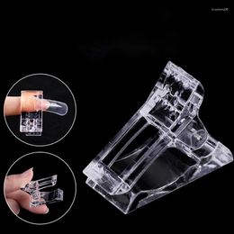 False Nails Nail Tips Clip voor snelle bouwvormen Poly Art Gel Plastic Finger Extension UV LED Builder klemmen Diy Manicure 7