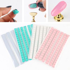 Valse nagels niet-plakkerige hand verwijderbare dubbelzijdige nail art klei beroep herbruikbare lijmlijm manicure tool