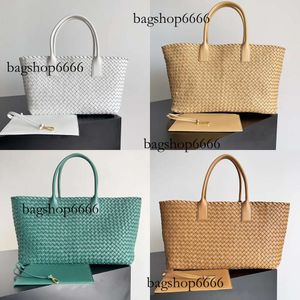 Familie B Weave Hop Bag 8-regels origineel lederen draagbare enkele schouder Crossbody Originele editie AG