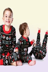 Family Christmas Pajamas Set Cartoon Mother Daughter Fat Shearwear Vêtements Matching Set Kids Pyjamas Nightwear Tops Pantalon L4863110