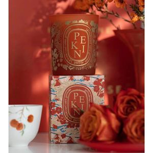 Familie wierook Geurende kaars vaste parfum Bougie Parfumee 190G Basies City Limited Edition Geur snel gratis levering lange geur na verlichting