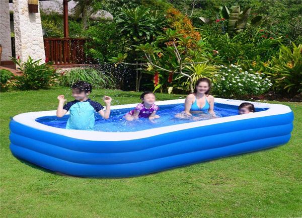 Piscine gonflable familiale piscines gonflables hors sol pour enfants adultes fête aquatique d'été parc aquatique extérieur d'arrière-cour 1948985