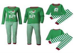 Famille Matching Christmas Pyjamas Deux pièces Set Letters Red Reindeer Tree Snow Print Desig Night Vricoth Pyjamas Sleepwear for Men W4909700