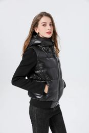 Famille correspondant tenues AP hiver femme doudoune joint épaissir plongée manches sweat à capuche peut être détachable vestes 231021