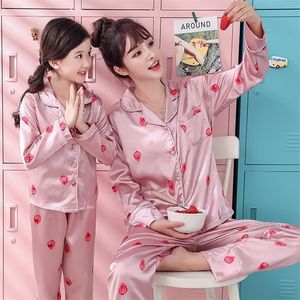 Familie Matching Outfits Autum Spring Pyjamas Pak voor moeder Kinderen en dochter Son Vrouwen Kleding Kind Mama 220924