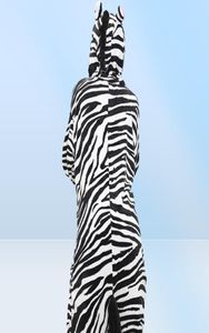 Familie bijpassende outfits jongen meisje pyjama set Zebra Pijamas voor vrouwen mannen onesie volwassen dier anime nachtkleding cosplay pyjama Kids11077718