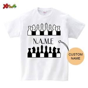 Family Matching Outfits Chess Player Chess Master Chess Retro Vintage International Chess Shirt Family Matching Clothes Custom Name T Shirt Kids Clothes 230704