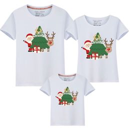 Familie Matching Outfits Kleding Kerstmoeder Mom Baby T-shirt Kleding Grappige Moeder Dochter Vader Zoon Mama En Me Shirt 210417