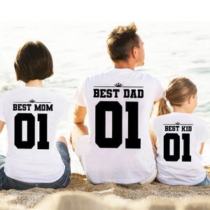 Familie bijpassende outfits aangepaste familie shirts vader moeder kinderen jongen sport shirt naam nummer shirt verjaardagsfeestje meisje kleding kinderen outfit kleding 01 230704