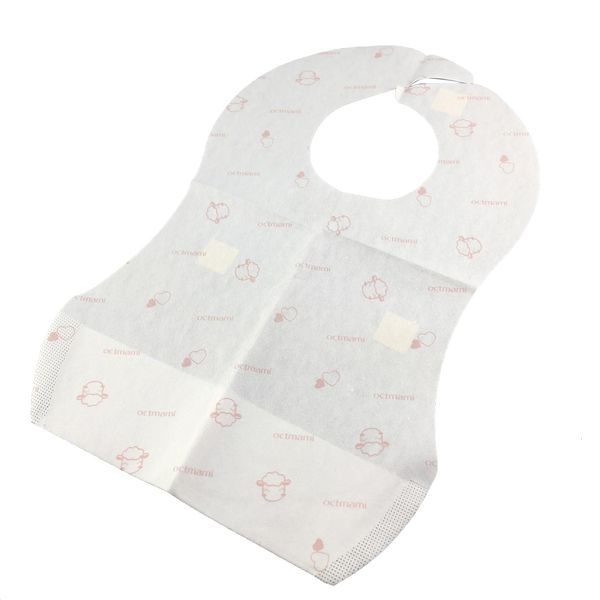 Tenues assorties pour la famille Bavoirs jetables Sac de 30 pièces pour bébés Dribble beaucoup de bébé et écharpe de salive avec serviette pratique stérile à usage unique 230303