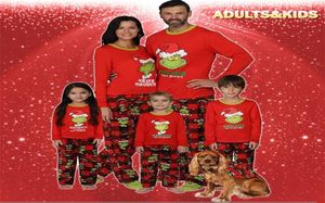 Familie Matching Outfits Familie Kerstpyjama's Matching Sleepwear Familia Look Looking Outfits Suit voor ParentChild Pyjama Set6677609