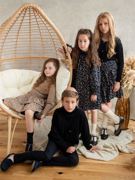 Famille correspondant tenues enfants Boutique vêtements pour filles garçons automne hiver enfants frère soeur bébé vêtements 221125
