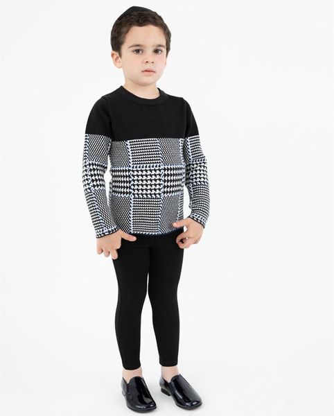 Trajes familiares a juego Sweaters para niños Hermana Hermana Mathcing ropa de punto de punto