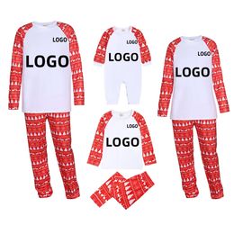 Trajes a juego para la familia Cuentos para niños Personalización de ropa navideña Conjunto para trajes de contraste a juego para la familia Padre Madre Niños Bebé Ropa de dormir Traje 231123