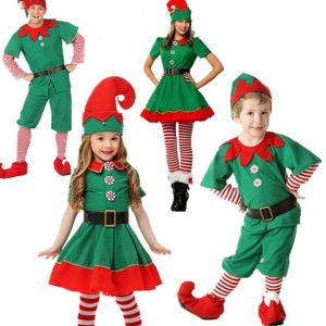 Tenues assorties pour la famille MILANCEL Vêtements de spectacle de Noël pour enfants Costumes d'elfe de Noël pour garçons et filles Tenue assortie pour la famille 231123