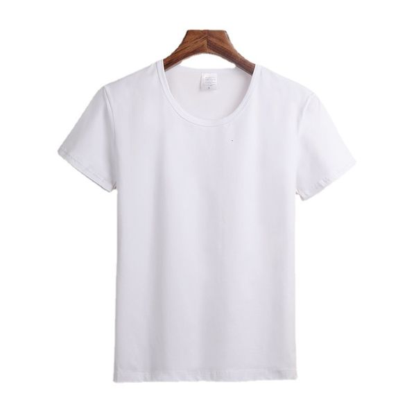 Famille correspondant tenues Sublimation blanc blanc T-shirts pour homme femmes enfants décontracté à manches courtes été hauts t-shirts 230628