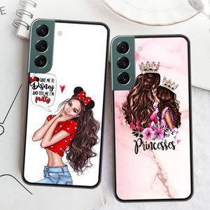 Family Mom Baby Dad Telefoon hoes voor Samsung Galaxy A12 A22 A32 A42 A52 A72 A54 A34 A24 A14 A73 A53 A33 A23 A23 A13 5G F52 F62 S