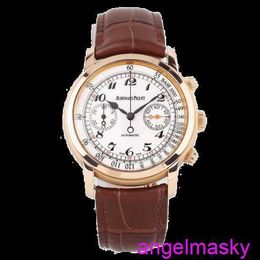 Célèbre tour de bracelet AP MACKINERIE AUTOMATIQUE 18K ROSE GOLD MENS'S Watch Luxury Watch Localiers Swiss Watch 26100OR.OO.D088CR.01