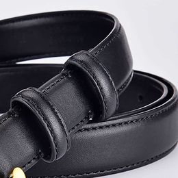 Beroemde merk Klassieke Luxe Riem Dames Golden Arch Riem Gladde Student Veelzijdige Nieuwe Koreaanse versie Designer Topselling