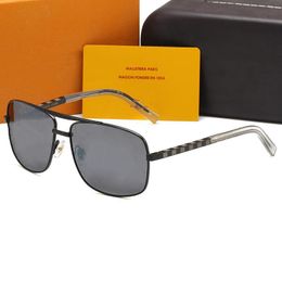 Известный бренд-дизайнер V Солнцезащитные очки для женщин Мужские солнцезащитные очки в металлической оправе Негабаритные индивидуальные солнцезащитные очки без оправы Мужская мода Ey229B