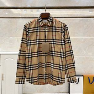 Beroemd merk Fashion Designer Classic Men's and Women's Fashionable Plaid Hoodie Top met luxueuze gedrukte plaid M3XL