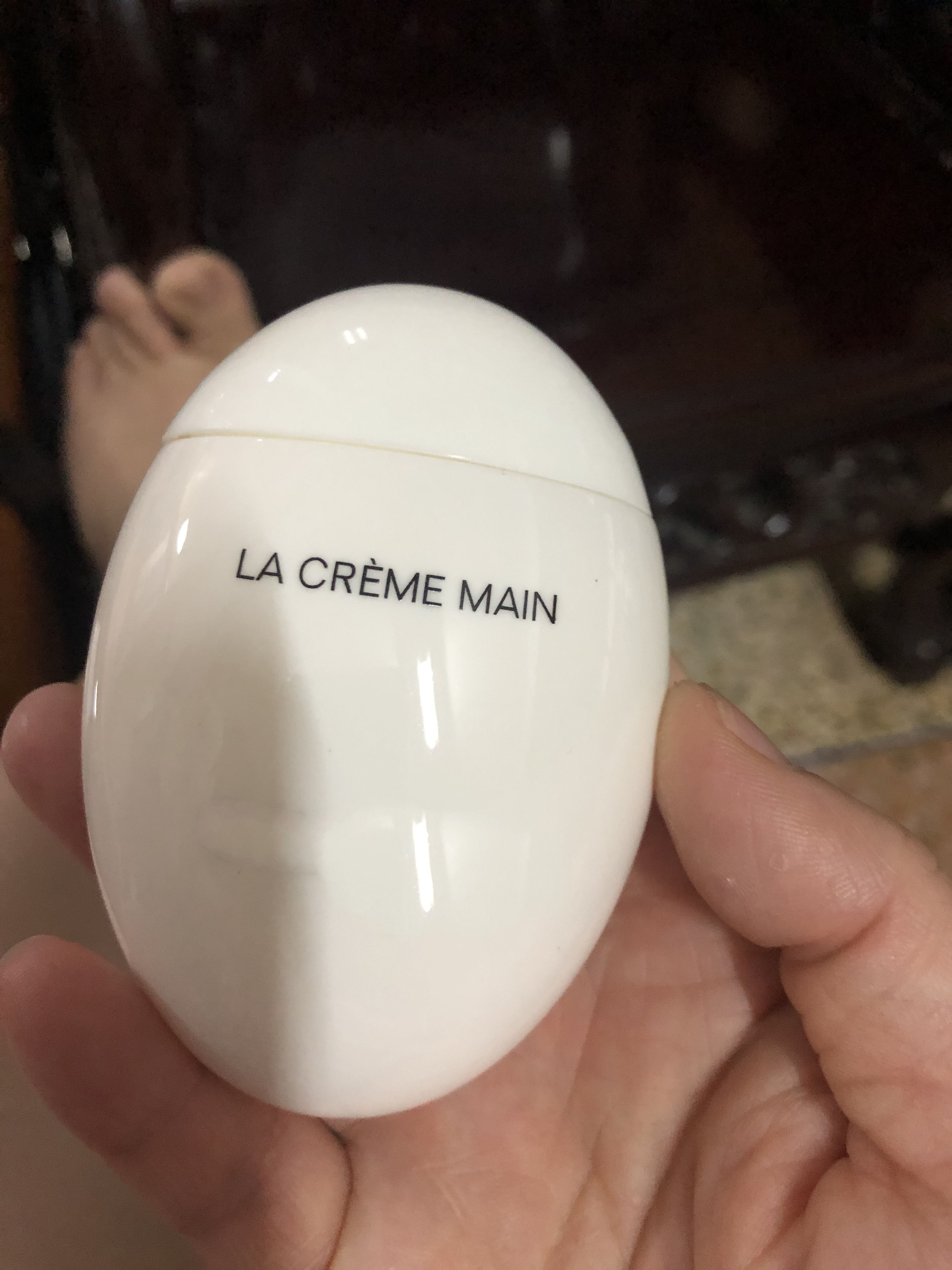 famoso marchio LE LIFT crema per le mani LA CREME MAIN nero bianco d'uovo crema per le mani cura della pelle premierlash qualità TOP