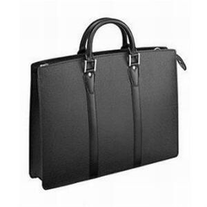 Beroemde merkheren aktetas ontwerper Heren Business Hoge kwaliteit Real Leather Men Men Bag Designer Brand Men Document Bag M30052 JUIN2738