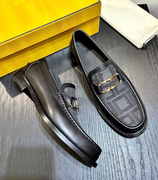 Célèbre marque O'Lock Gentleman mocassins chaussures baskets habillées hommes tissu cuir mocassins à enfiler mocassins confort fête affaires décontracté marche EU38-45